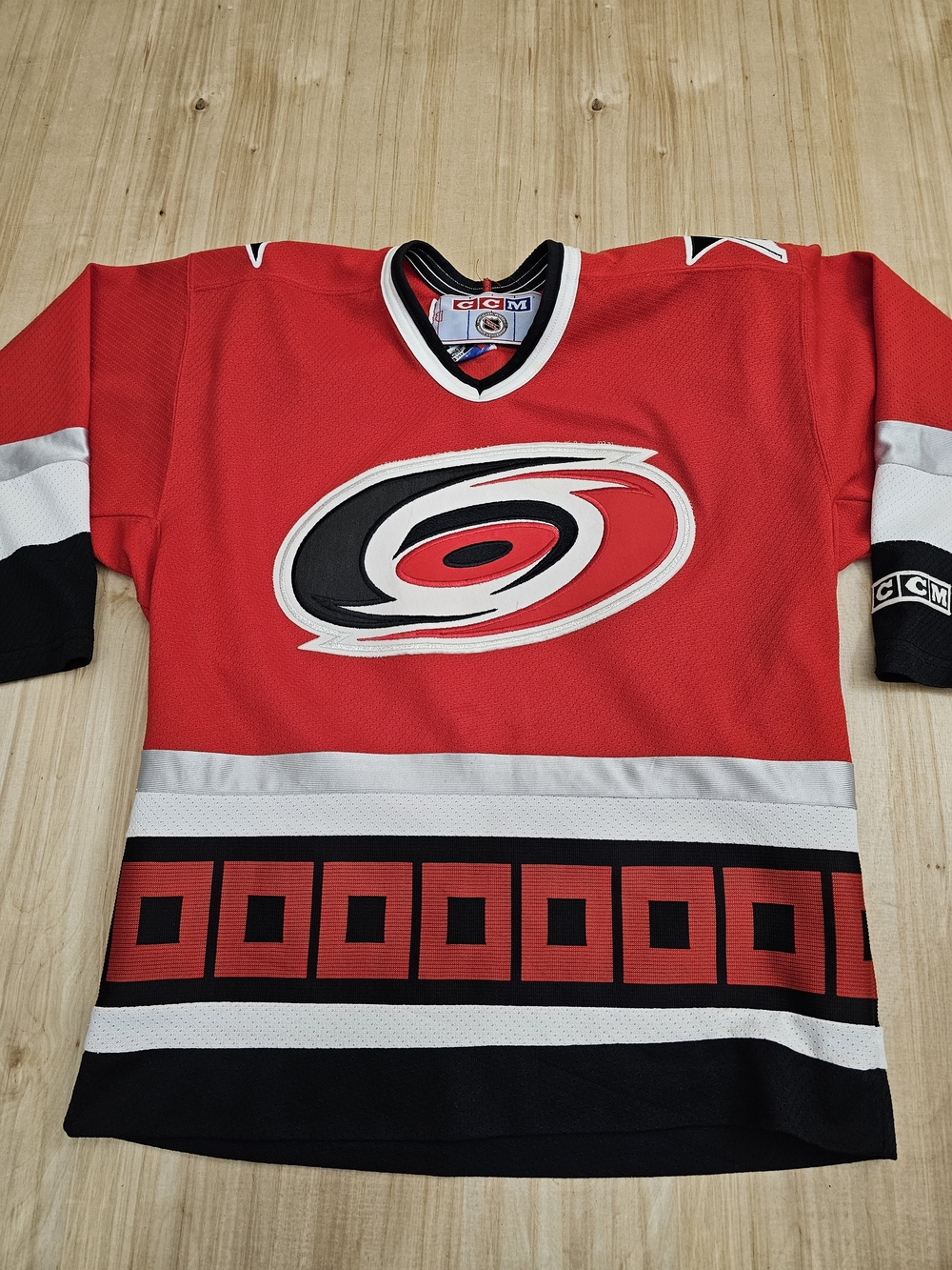 Kids Carolina Hurricains CCM Jersey Size Small